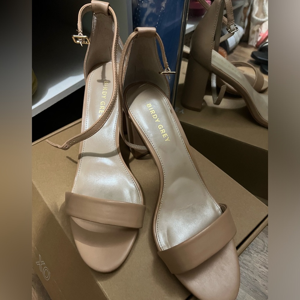 Nude Sandals- New Never Worn!